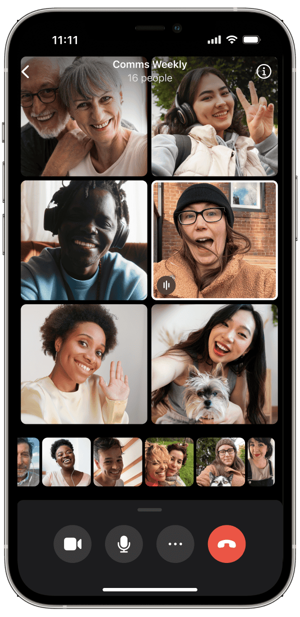 Signal苹果手机版 - 视频通话功能展示